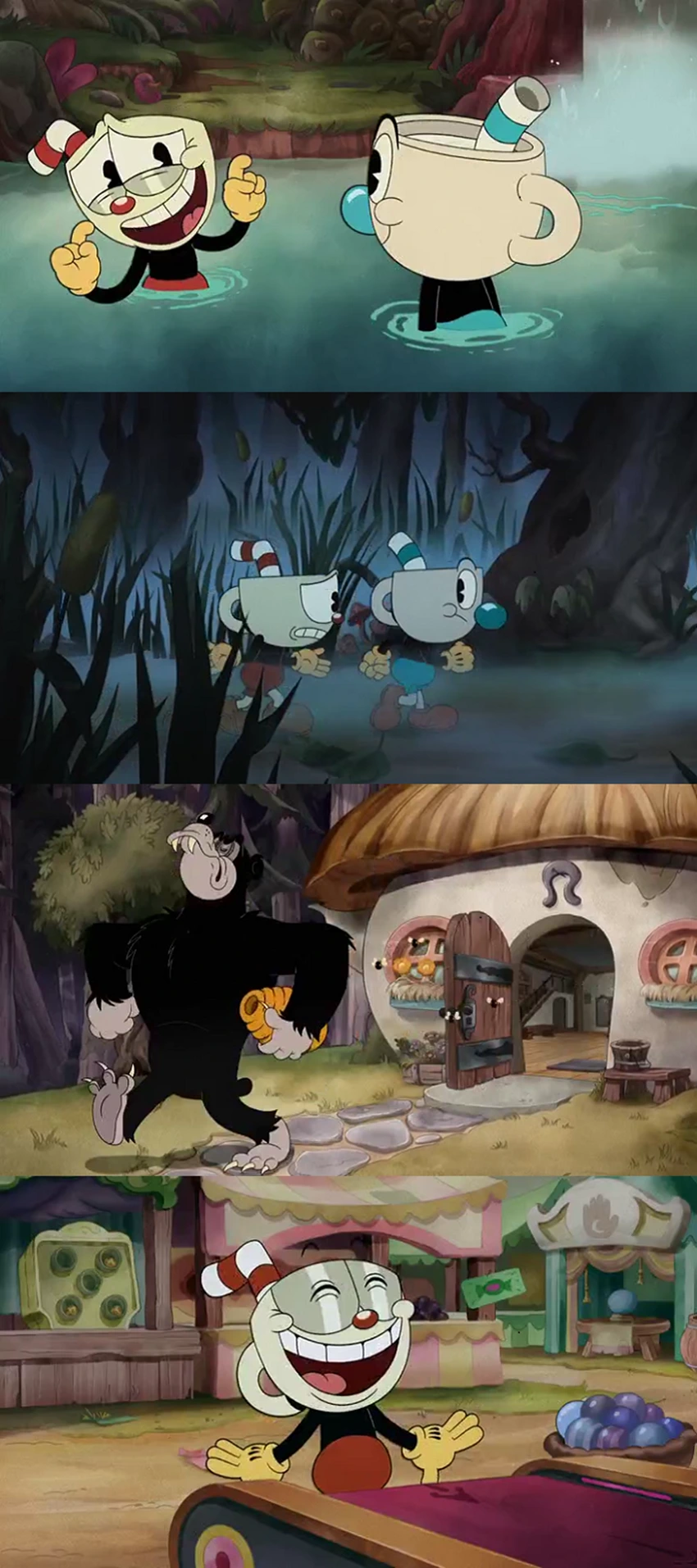 Download The Cuphead Show | 2022 | (Season 1-3) | Complete (Dual Audio) | {Hindi-English} | Netflix Original Web Series | 480p 720p 1080p | HDMoviesHub